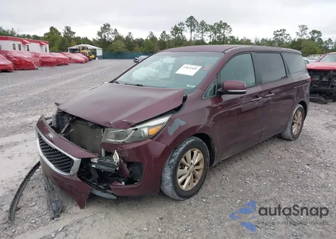 2017 Kia Sedona Lx z USA, uszkodzony, nr VIN KNDMB5C12H6228653